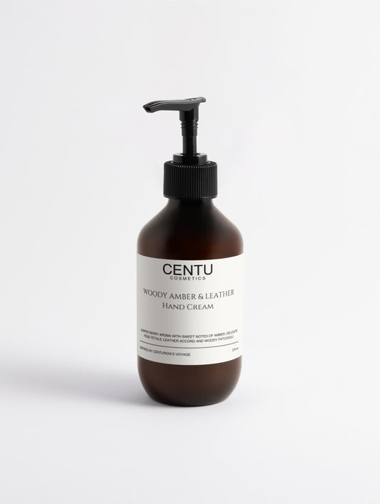 Hand Cream, Woody Amber & Leather